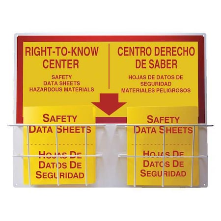 Right to Know Center, Aluminum, 30 in W, 24 in H