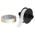 Label Tape Cartridge, White, Labels/Roll: Continuous