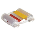 Printer Ribbon, 4-21/64" W, 200 ft. L, Black/Green/Red/Yellow