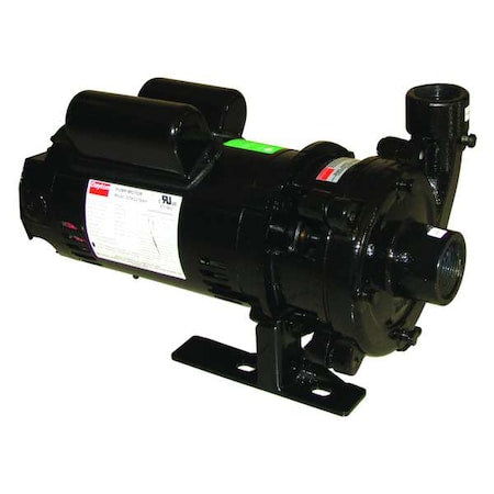 Pressure Booster Pump, 1/2 hp, 120/240V AC, 1 Phase, 1-1/2 in NPT Inlet Size, 1 Stage