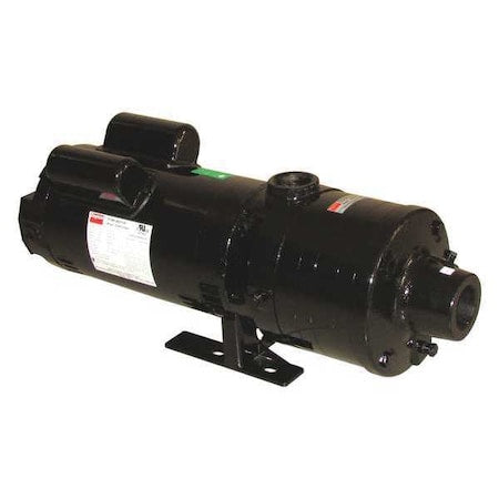 Pressure Booster Pump, 3 hp, 240V AC, 1 Phase, 1-1/2 in NPT Inlet Size, 3 Stage, 92 psi Max Pressure