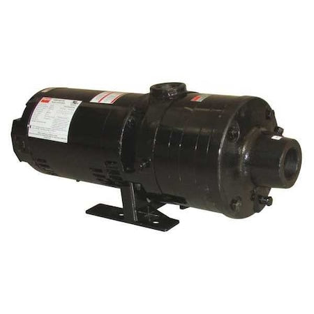 Pressure Booster Pump, 3 hp, 208 to 240/480V AC, 3 Phase, 1-1/2 in NPT Inlet Size, 3 Stage