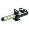 Booster Pump, 3 hp, 230V AC, 1 Phase, 1 in NPT Inlet Size, 9 Stage, 120 psi Max Pressure
