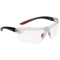 IRI-S Reader Safety Glasses, Clear Wraparound Frame, 3.0 Diopter, Clear Lens, Anti-Fog Coating