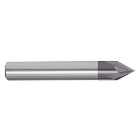 Chamfer End Mill,1/2 in. Dia,Carbide,209