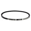 3VX265 Cogged, Wedge V-Belt, 26.5 in Outside Length, 3/8 in Top Width, 5/16" Thickness, 1 Ribs
