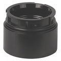 Tower Adapter, Not Applicable, Black, 1 9/16 in Dia., 1 3/16 in Height, KombiSIGN 40 Series