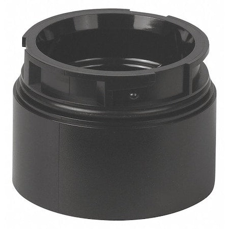 Tower Adapter, Not Applicable, Black, 1 9/16 in Dia., 1 3/16 in Height, KombiSIGN 40 Series