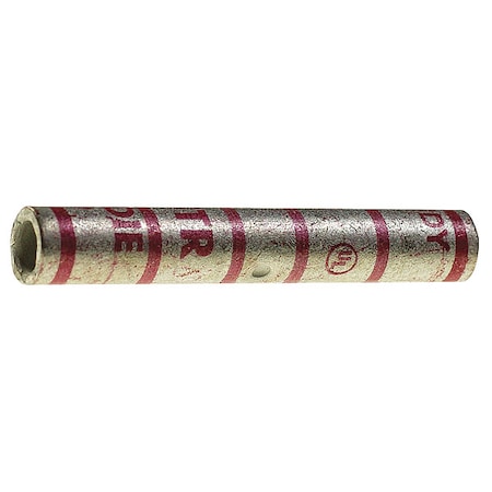 Open Barrel Splice, Red, Copper, 35 kV
