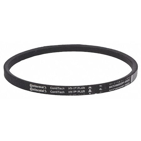 A93 Classical V-Belt, 95 in Outside Length, 1/2 in Top Width, 5/16" Thickness, 1 Ribs