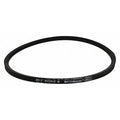 3V315 Wedge V-Belt, 31.5 in Outside Length, 3/8 in Top Width, 5/16" Thickness, 1 Ribs