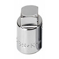 1/2" Drive, 4 pt SAE Socket, 4 Points,  Steel, Chrome, 5/8 in