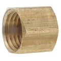 Brass Cap, FNPT, 3/8" Pipe Size