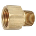 Reducer Brass Reducer, 1/2 in Female NPT X 1/4 in Male NPT