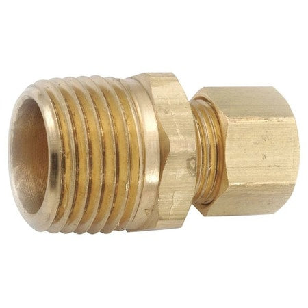3/8" Compression x MNPT Low Lead Brass Connector