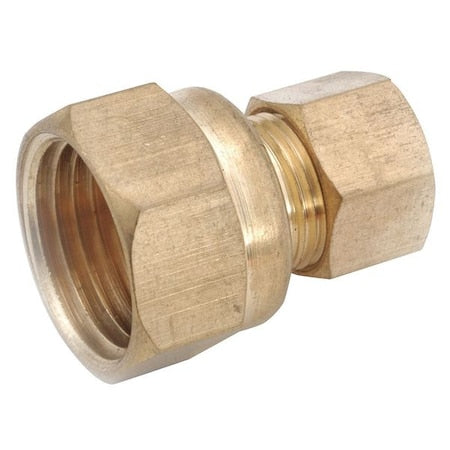1/2" x 1/4" Low Lead Brass Female Coupling