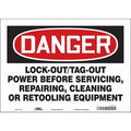 Safety Sign, 7 in Height, 10 in Width, Vinyl, Vertical Rectangle, English, 469M10