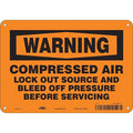 Safety Sign, 7 in Height, 10 in Width, Polyethylene, Vertical Rectangle, English, 469M47