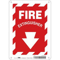 Safety Sign,7" W,10" H,0.032" Thickness