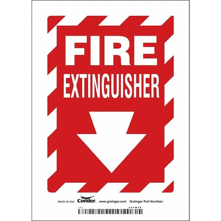 Safety Sign,5" W,7" H,0.004" Thickness