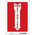 Safety Sign,7" W,10" H,0.032" Thickness