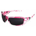 Brazeau Huntress, Safety Glasses, Not Applicable, Gray Lens, Camo Frame, Full-Frame, Polarized