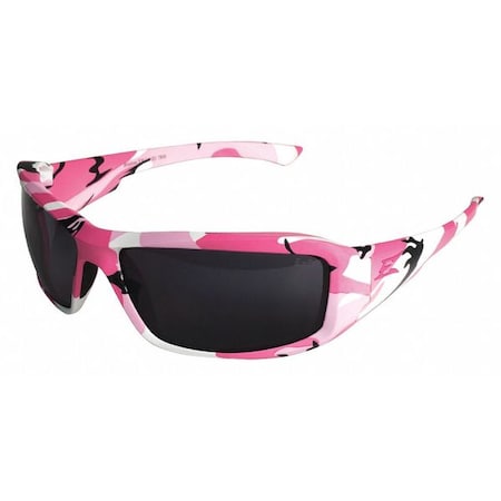 Brazeau Huntress, Safety Glasses, Not Applicable, Gray Lens, Camo Frame, Full-Frame, Polarized