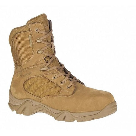 Men's 8 in Work Boot, 11 Composite Toe, 8 in H, Coyote, E04272