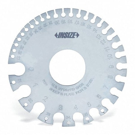 U.S. Standard Sheet Metal Gage,36 Leaves
