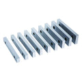 Parallel Set,6" L,1/4" W,9 Pairs