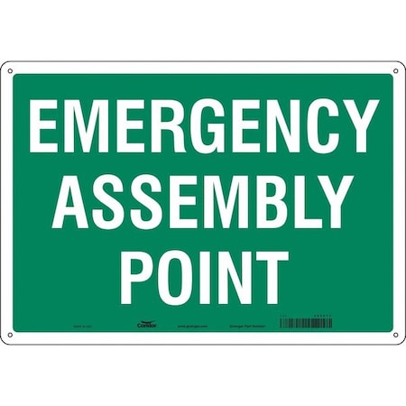 Safety Sign,20" Wx14" H,0.055" Thickness
