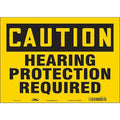 Safety Sign, 10 in Height, 14 in Width, Vinyl, Horizontal Rectangle, English, 465Y55