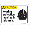 Safety Sign, 10 in Height, 14 in Width, Polyethylene, Horizontal Rectangle, English, 465Z59