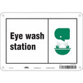 Eye Wash Station, 10 in W x 7 in H, Vertical Rectangle, Polyethylene, 470Z05
