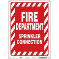 Safety Sign,10" W,14" H,0.032" Thickness