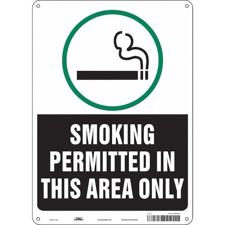Safety Sign, 14 in H, 10" W, Polyethylene, Vertical Rectangle, English, 474N06