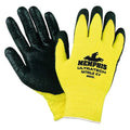 Cut-Resistant Coated Gloves, Cut Level A2 ,Dipped ,Nitrile ,Smooth ,L 1 PR
