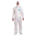 Hooded Coverall,Bound,Booted,5XL,PK25