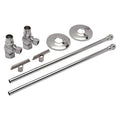 Water Supply Stop,Brass,1/4-Turn,1/2"