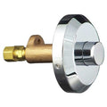 Push Button Assembly,1-1/2 in.Size,Brass