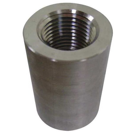 Carbon Steel, Straight, 1 in NPT x 1 in