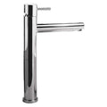 Manual Vessel Bathroom Faucet, Single Hole Mount, Chrome 1 Hole