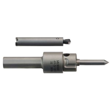 Centering Pin Arbor w/Detachable Drill Cap