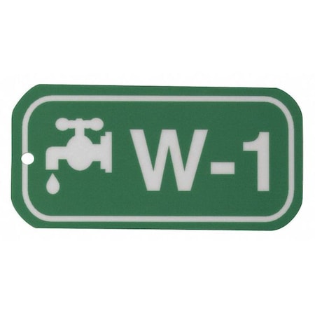 Lockout Tag, None/ No Header, Polypropylene, 3 in Width, 1 1/2 in Height, Write On Surface: No ,5 PK
