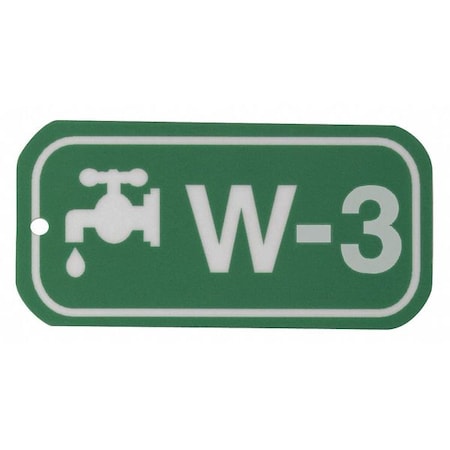 Lockout Tag, None/ No Header, Polypropylene, 3 in Width, 1 1/2 in Height, Write On Surface: No ,5 PK
