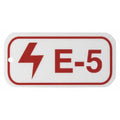 Lockout Tag, None/ No Header, Polypropylene, 3 in Width, 1 1/2 in Height, Write On Surface: No ,5 PK