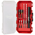 7 pc. SHOCKWAVE Impact Duty Carbide Multi-Material Drill Bit for Concrete Screw Installation Kit