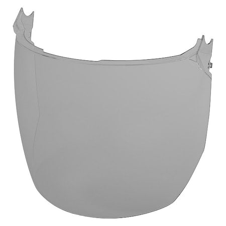 BOLT 5PK Gray Face Shield Replacement Lenses (Helmet & Hard Hat Mount), Gray Visor, Gray