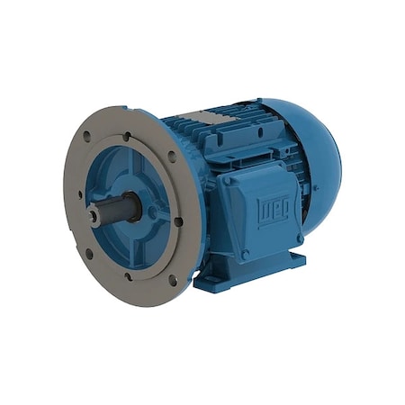 Three-Phase General Purpose Motor, 2 HP, 90S Frame, 460V AC Voltage, 3485 rpm Nameplate RPM