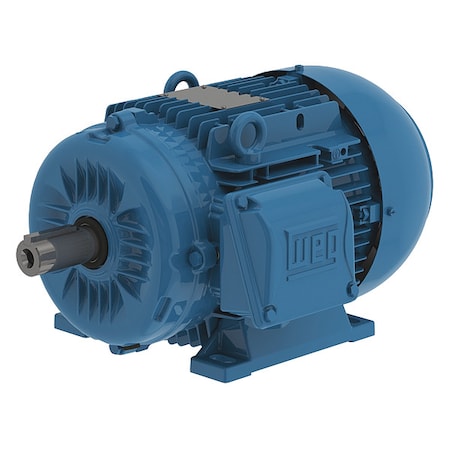 Three-Phase General Purpose Motor, 1 1/2 HP, 80 Frame, 460V AC Voltage, 3,450 Nameplate RPM